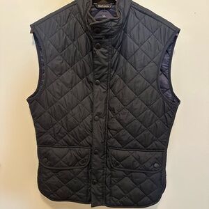Barbour Men's Dark Quilted Vest